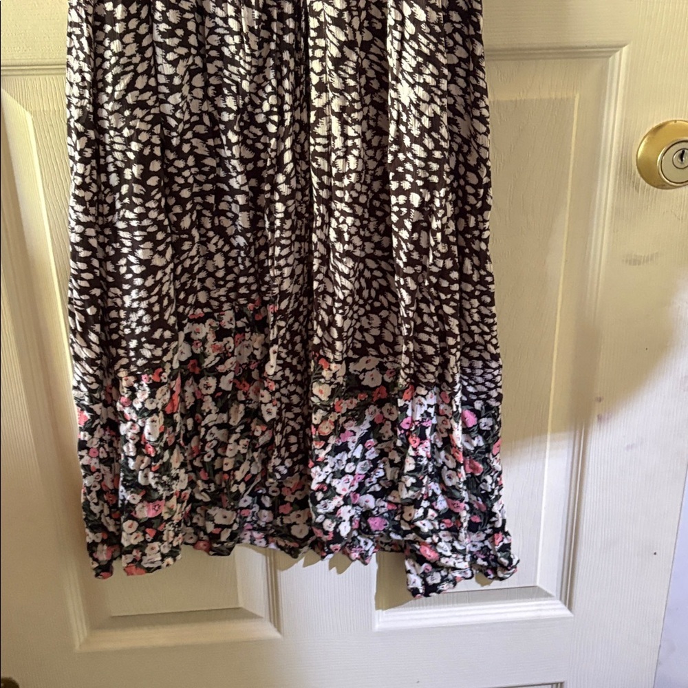 Billabong brown and White Patterned Dress - Picture 3 of 6